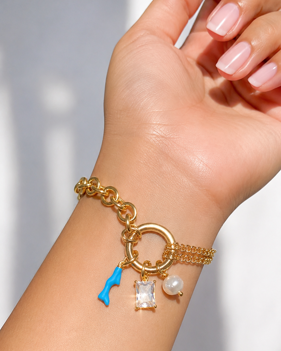 PULSERA - GOLDEN SPLASH