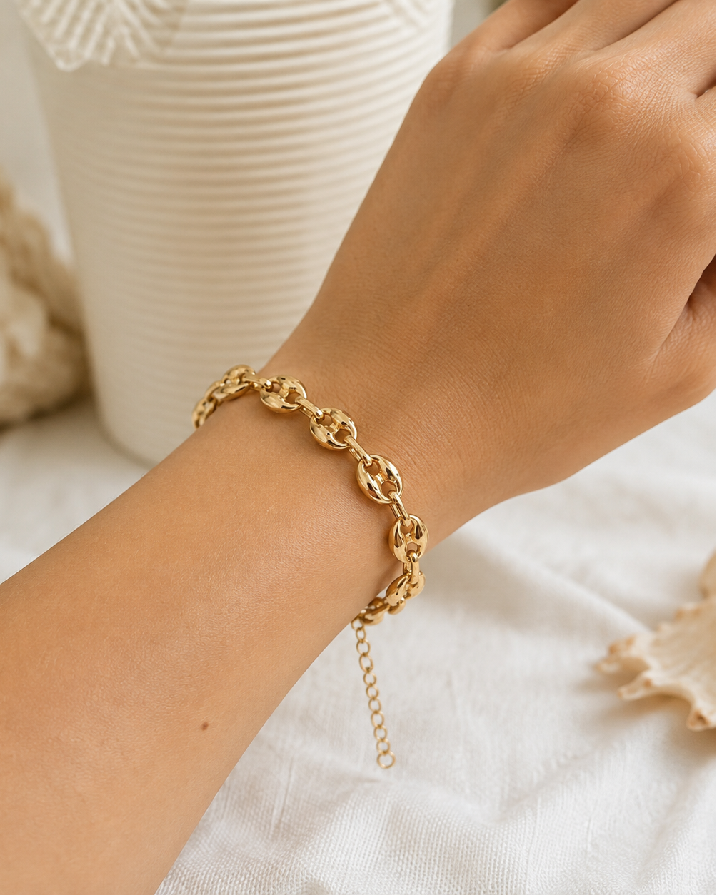 PULSERA - GOLDEN LINK