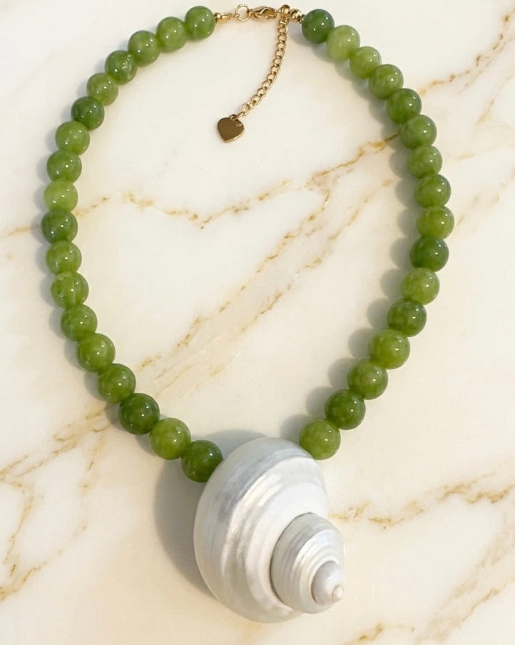 COLLAR OLIVE SHELL