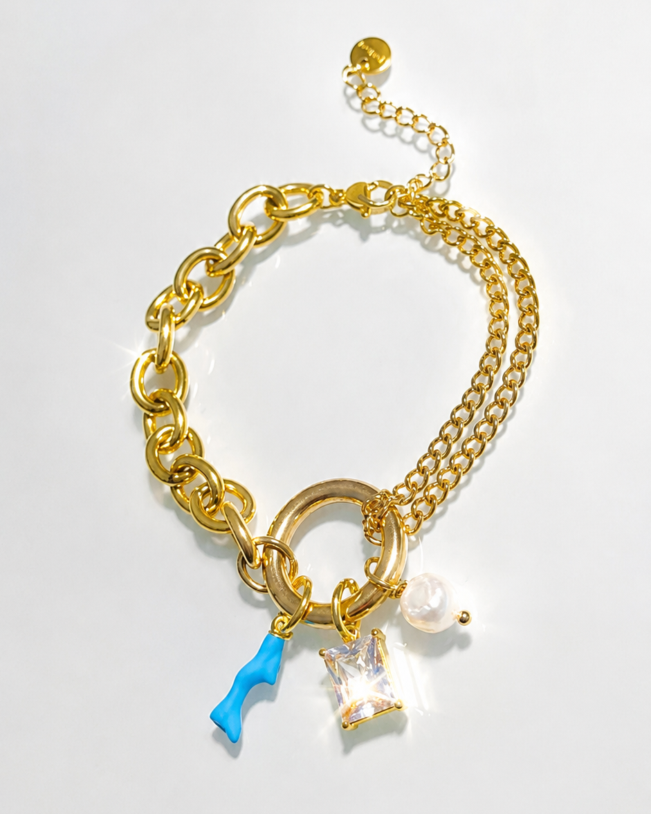 PULSERA - GOLDEN SPLASH