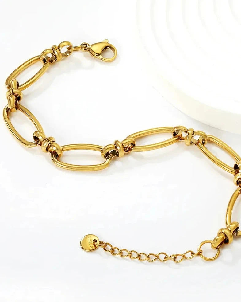 PULSERA CADENA DE CRUZ 9.65MM