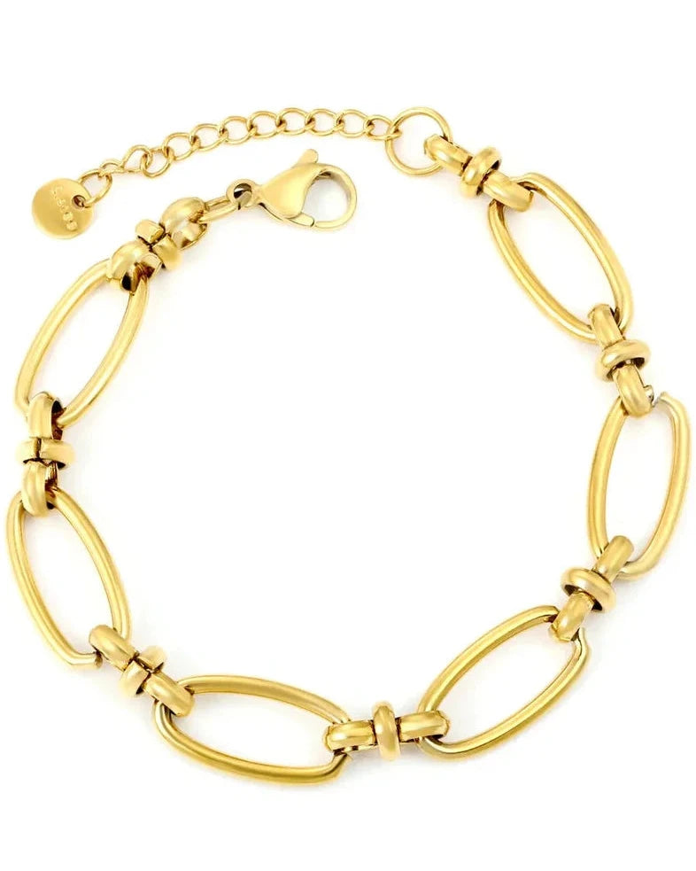 PULSERA CADENA DE CRUZ 9.65MM