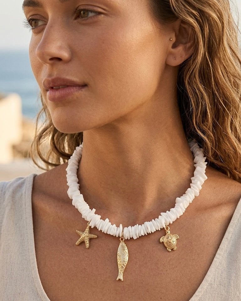 COLLAR PUKA CARIBEÑO