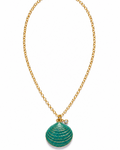 COLLAR CONCHA ESMERALDA