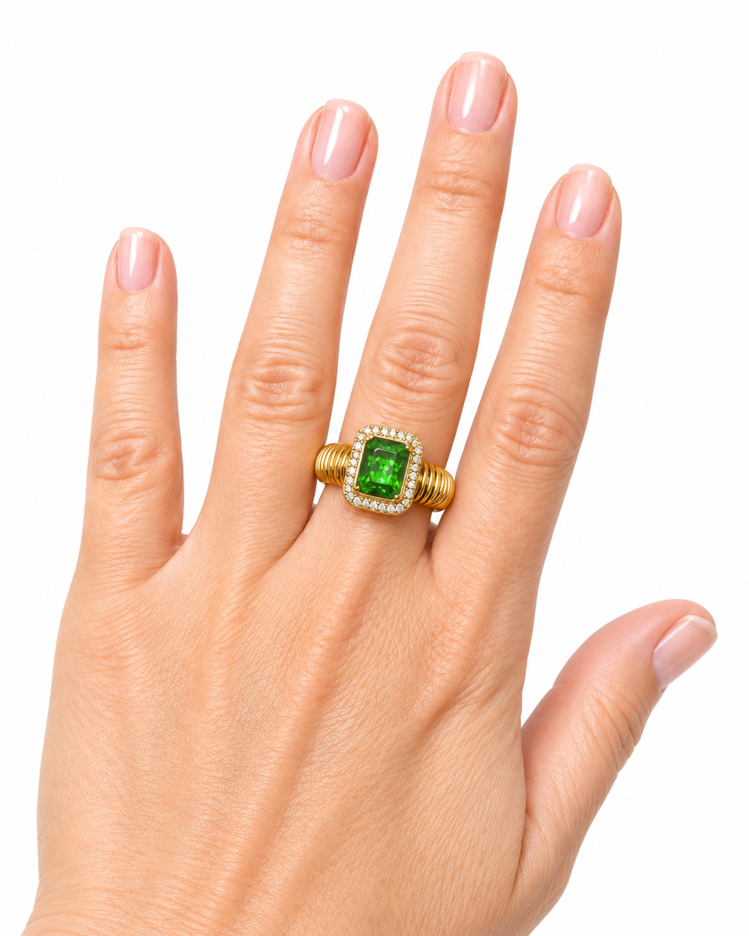 TRIBE RING | EMERALD