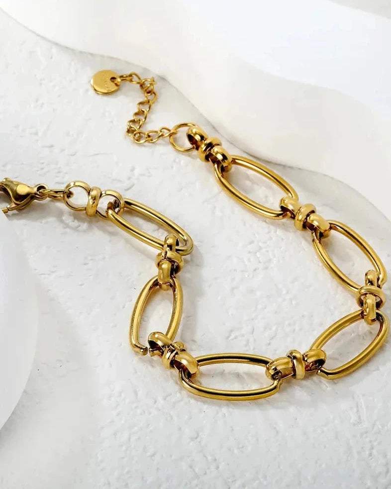 PULSERA CADENA DE CRUZ 9.65MM