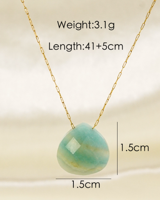 COLLAR DE PIEDRA NATURAL