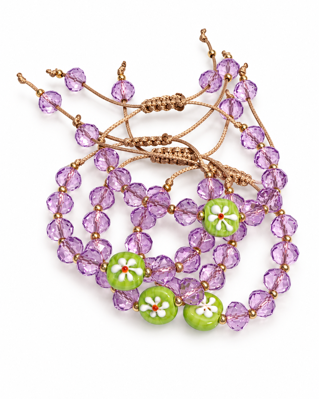 PULSERA JARDÍN DE AMATISTA