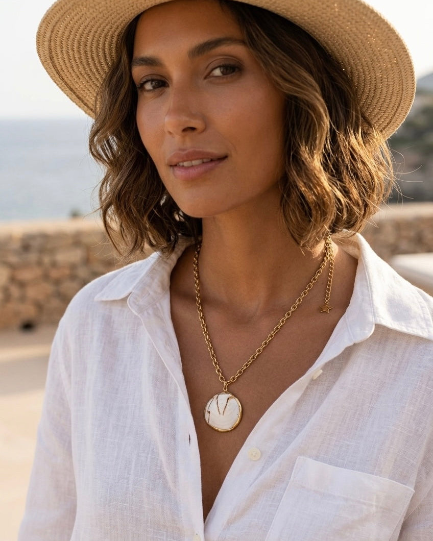 COLLAR CONCHA MARINA