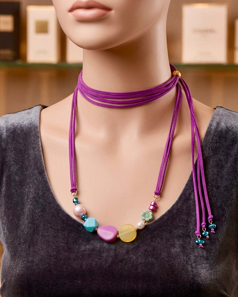 COLLAR LAVANDA CHIC