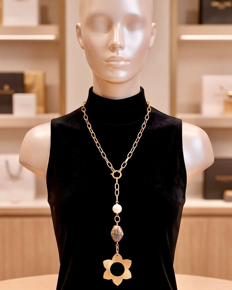 COLLAR AURA DORADA